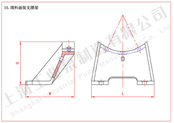 TF填料函架支撑架